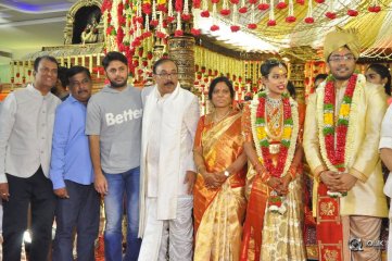 Celebs At Producer Ram Mohan Rao Daughter Wedding